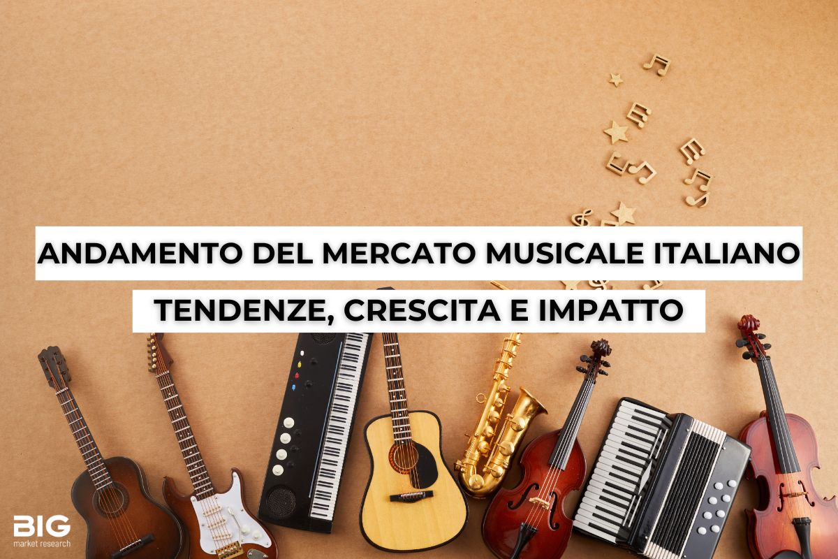 Andamento del mercato musicale italiano 2025